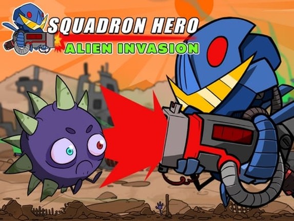 Squadron Hero : Alien Invasion Game Cover