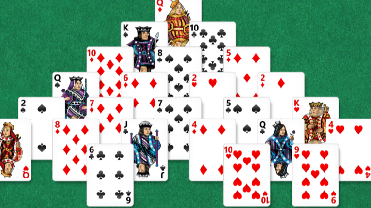 Pyramid Solitaire Game Cover