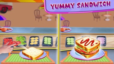 Fast Food Truck Park Chef Game Image