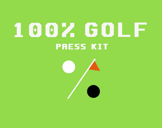 100% GOLF Press Kit Game Cover