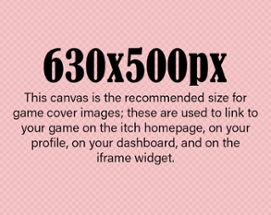 Itch Game Page Image Guide and Templates Image