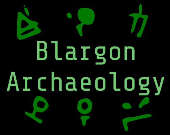 Blargon Archaeology Game Cover