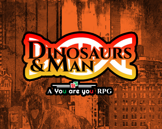 Dinosaurs & Man RPG Game Cover