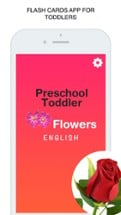 Flowers Flashcard for babies and preschool Image