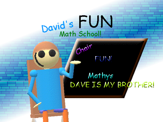 David's Fun Math School! Game Cover