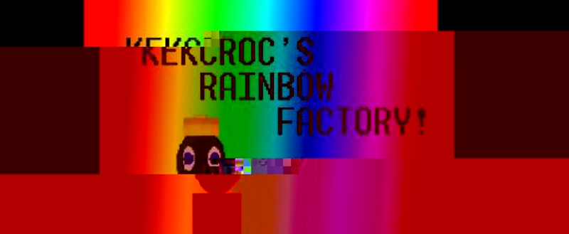 Kekcroc's Rainbow Factory Game Cover