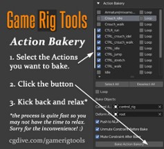 Game Rig Tools (Blender Addon) - game-ready rigs in seconds Image