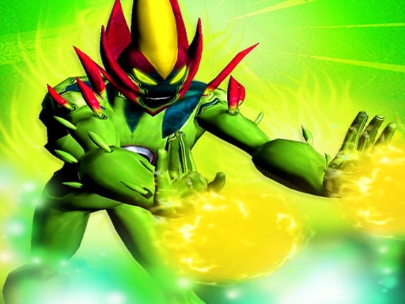 Hero Alien Force Arena Attack Game Cover