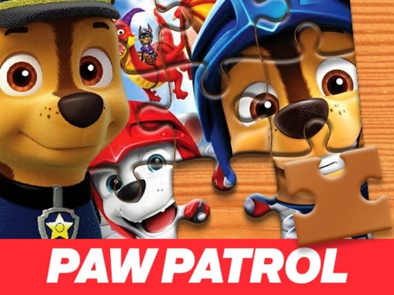 Paw Patrol Jigsaw Puzzle Game Cover