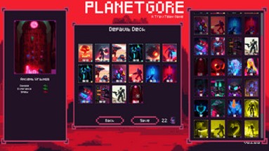 Planetgore - action roguelike deckbuilder Image