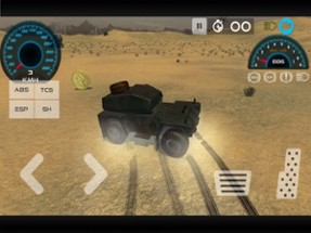 Army Vehicle Military Base Driving Simulation Image