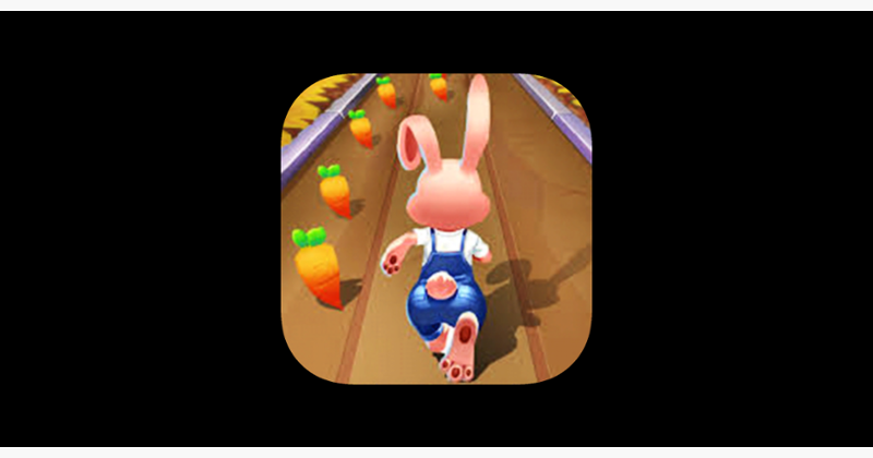 Bunny Street Runner Dash 3D Game Cover