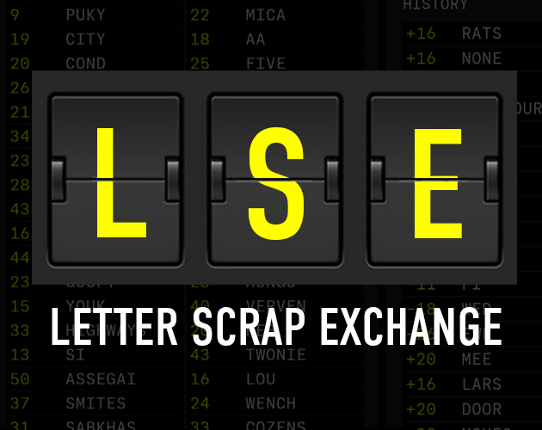 LSE: Letter Scrap Exchange Game Cover