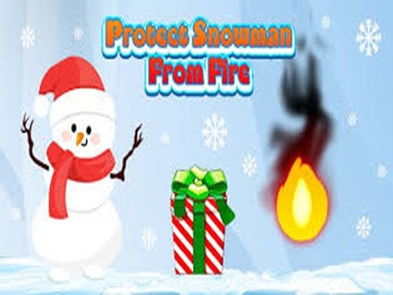 Protect Snowman From Fire Game Cover