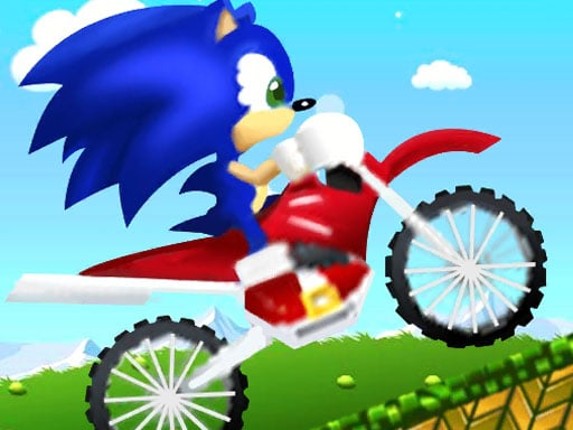 Sonic Hill Climb Racing 2 Boom Game Cover