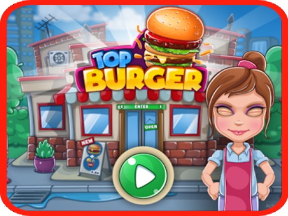 top burger master Game Cover