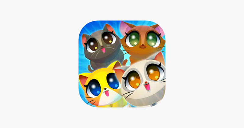 Cute Cats Match-4 Game Cover