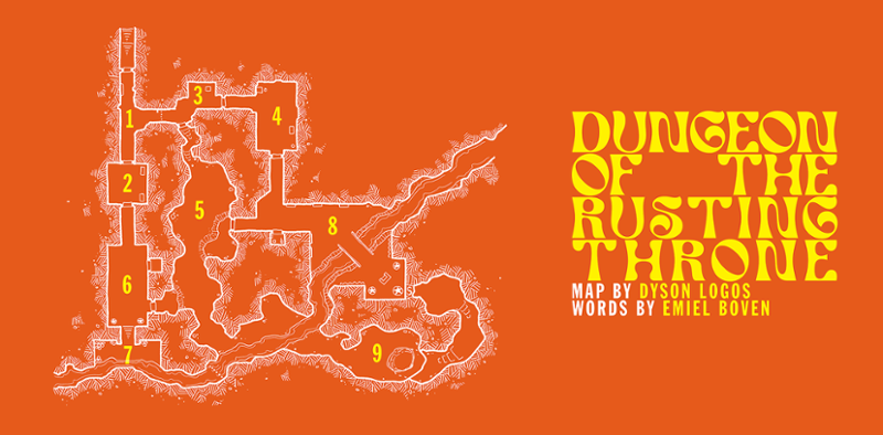 Dungeon of the Rusting Throne Game Cover
