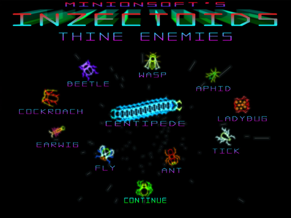 Inzectoids Game Cover