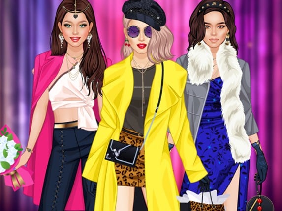 office Fashionista girl dress up Game Cover