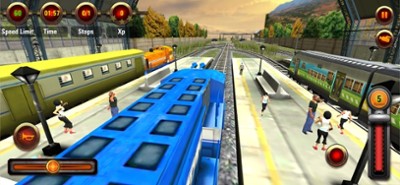 Train racing 3D 2 player Image