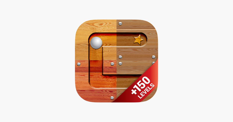 Ball rolls in labyrinth - Unblock &amp; slide puzzle Game Cover