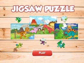 Dino Dinosaur Jigsaw Puzzle Box for children Image