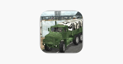 Ex Military Truck Driving Image