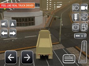 Ex Military Truck Driving Image