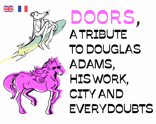 Portes, un hommage à Douglas Adams, ses œuvres, sa ville et ses tiroirs Game Cover