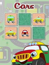 Cars find the Pairs learning game Image