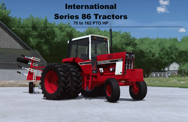 International Series 86 Tractors Game Cover