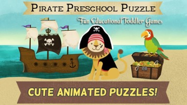 Pirate Preschool Puzzle - Fun Toddler Games Image