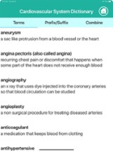 Cardiovascular Medical Terms Image
