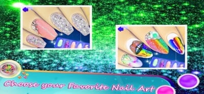 Fashion Nail Art Salon Games Image