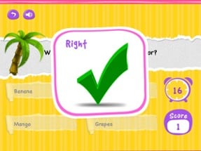 Kindergarten Quiz Image