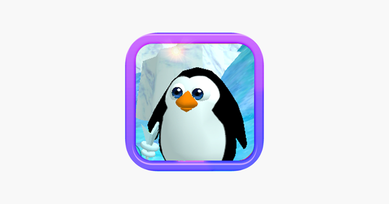 Penguin Run 3D HD Game Cover