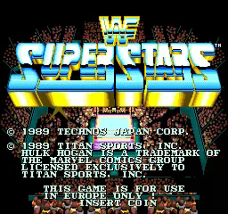 WWF Superstars Game Cover