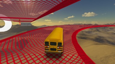 Basic Education School Bus 3D Image