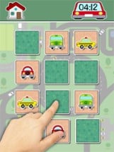 Cars find the Pairs learning game Image