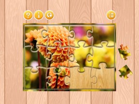 Flower Jigsaw Puzzle HD Games Free Image