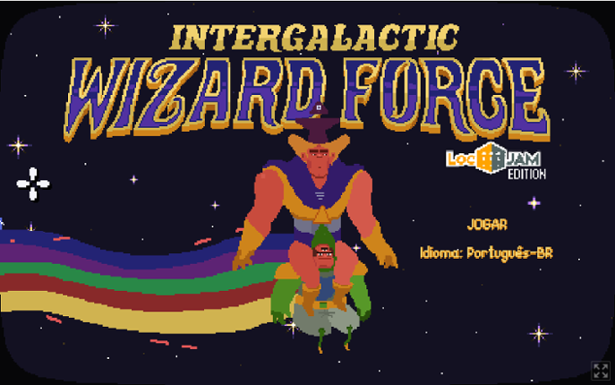 Força dos Magos Intergalácticos (Intergalactic Wizard Force) Game Cover