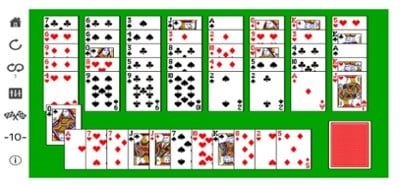 Forty Twelve Solitaire Image