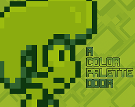 A Color Palette Door Image