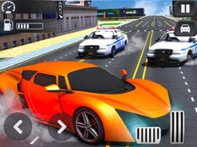 Police Chase Gangster Car Race Image
