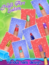 Girls Nail Art Salon - Games for girls Image