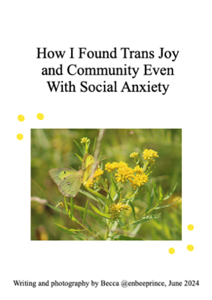How I Found Trans Joy and Community Even With Social Anxiety Game Cover