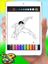 Super Hero Alien &amp; Monster Coloring Book - Drawing for kids Image