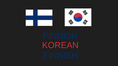 Finnish - Korean - Finnish Image