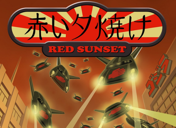 Red Sunset (Amstrad CPC) Game Cover